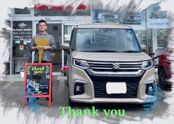 J様　中古車ｿﾘｵご納車おめでとうございます！